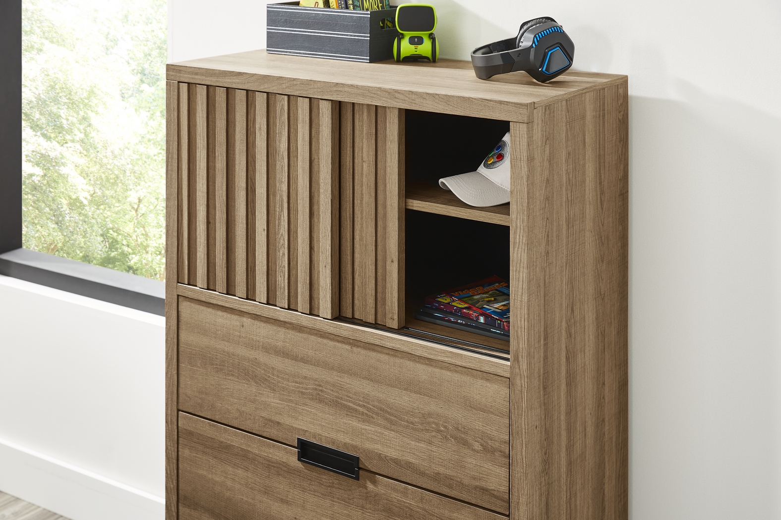 Kids Northridge Drive Caramel Twin Panel Bedroom - Thumbnail - Image 6