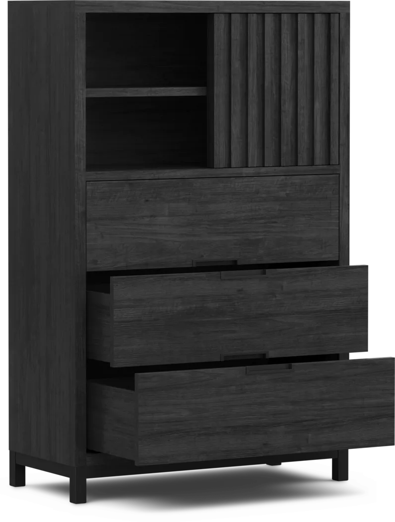 Kids Northridge Drive Charcoal Twin Panel Bedroom - Thumbnail - Image 5