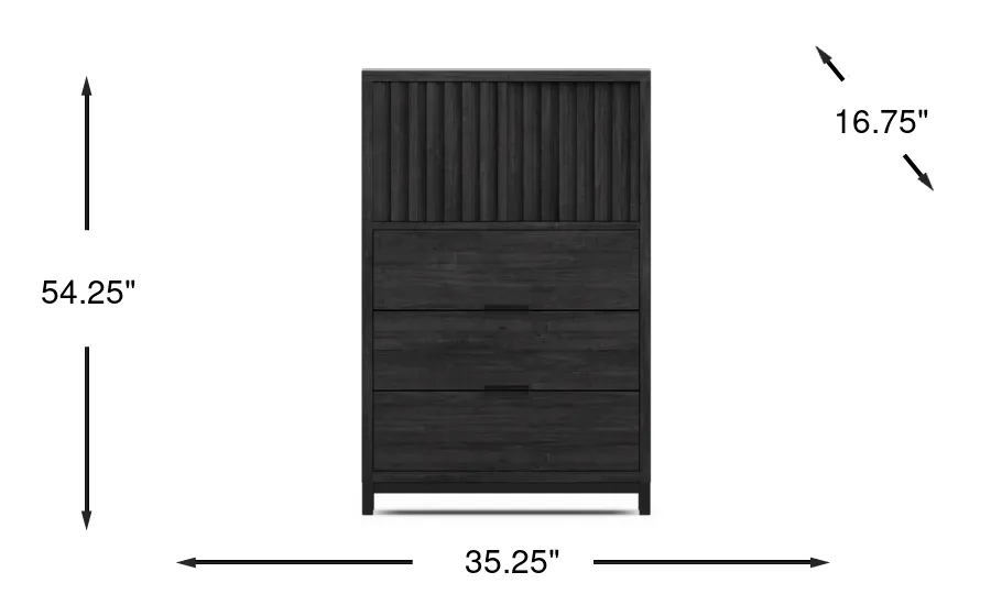 Dimension Image. Please refer to the Dimension Tab on this page for dimension details.
