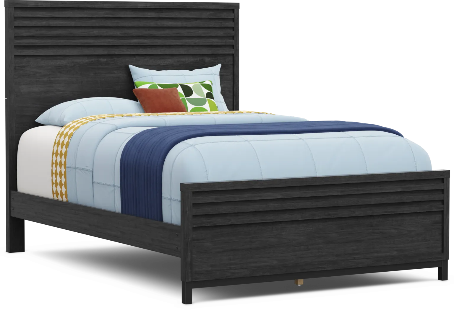 Kids Northridge Drive Charcoal Full Panel Bedroom - Thumbnail - Image 2