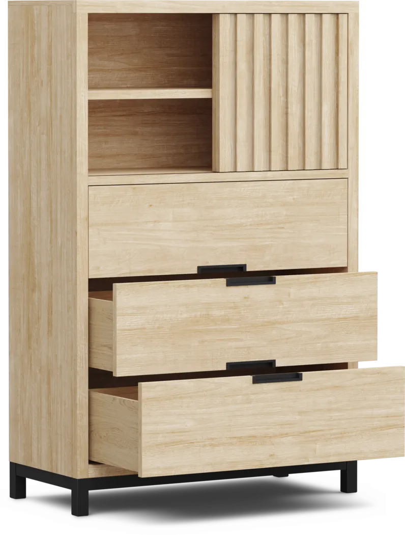 Kids Northridge Drive Oatmeal Twin Panel Bedroom - Thumbnail - Image 5