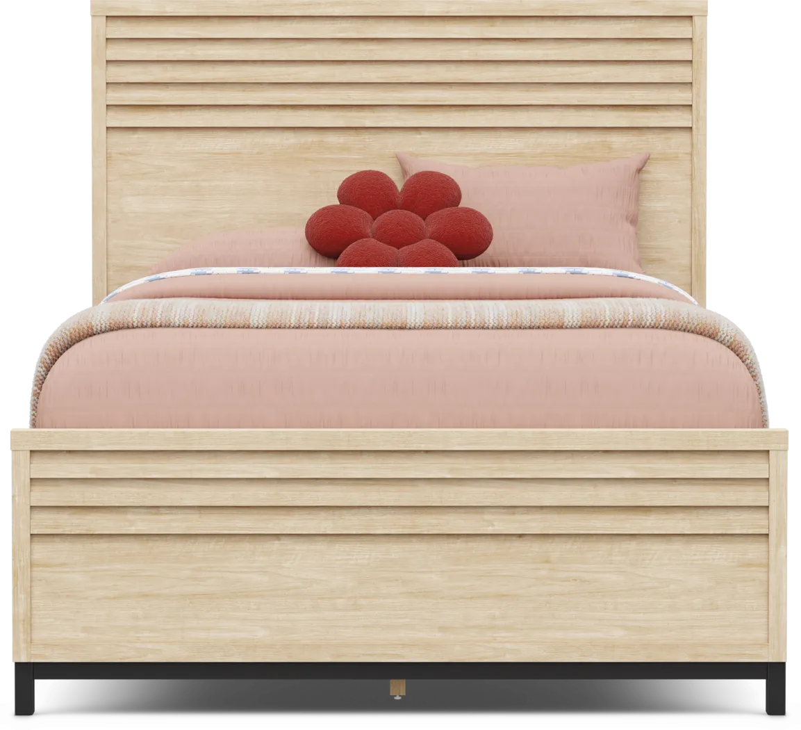 Kids Northridge Drive Oatmeal Full Panel Bed - Thumbnail - Image 3