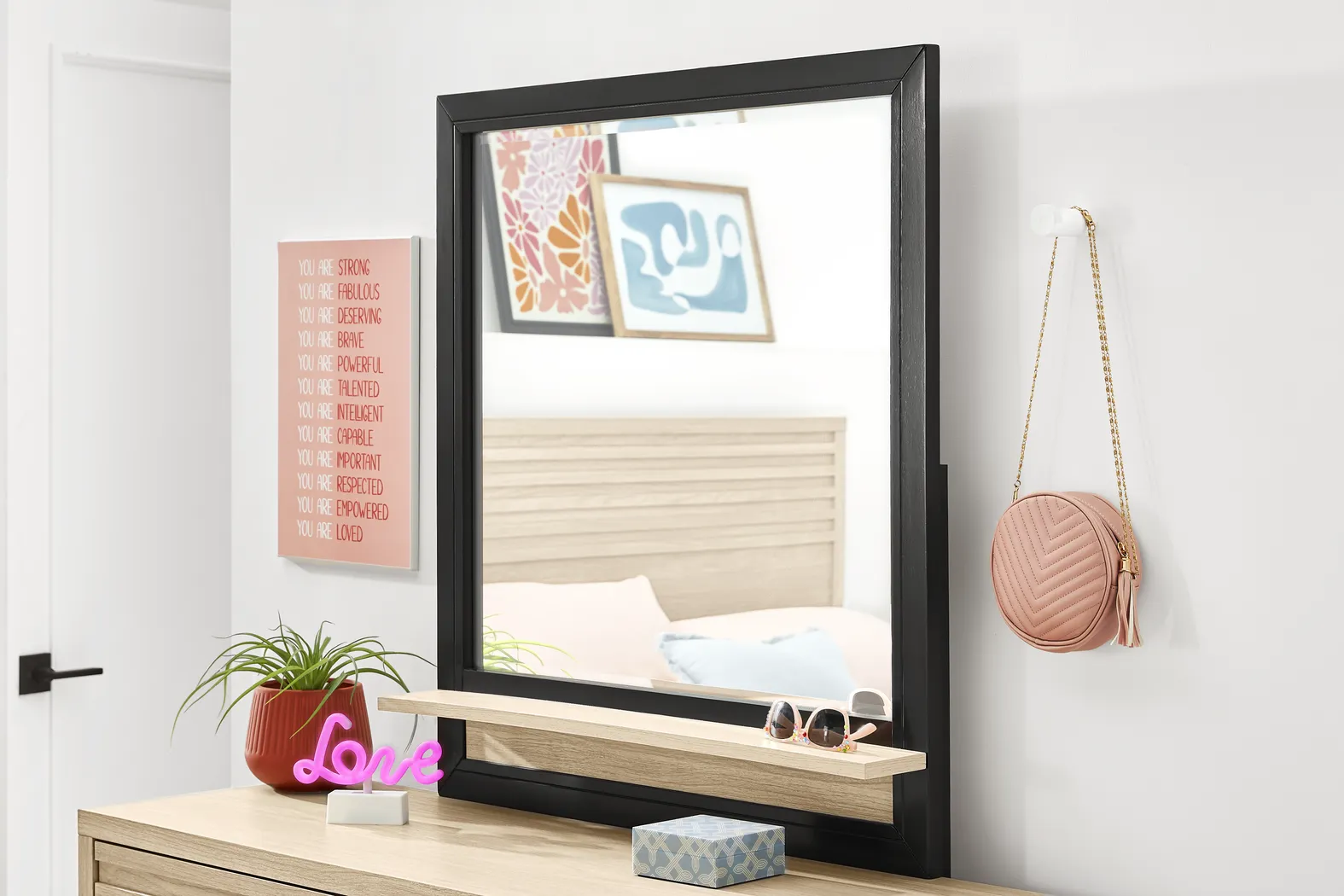 Kids Northridge Drive Oatmeal Mirror - Thumbnail - Image 4