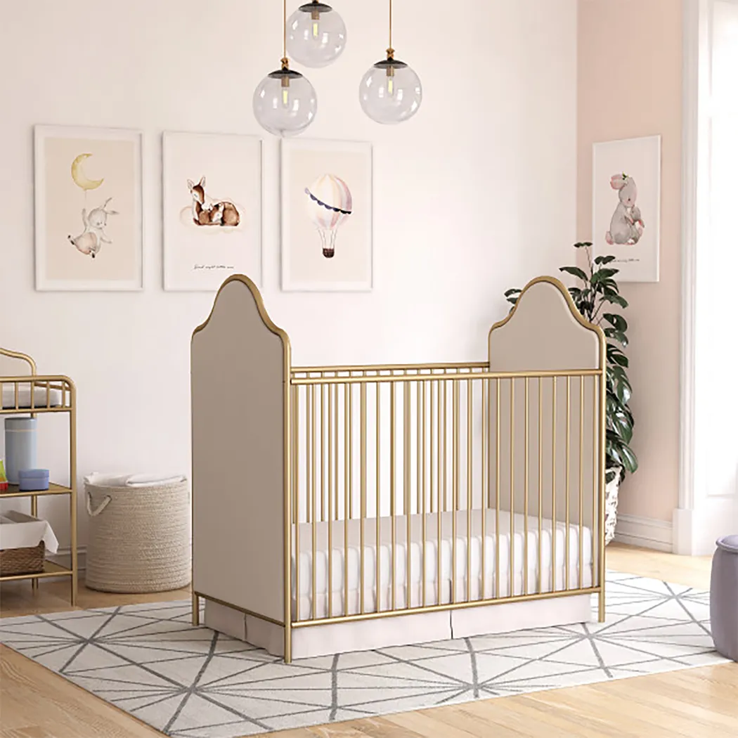 Kids Nosima Gold Convertible Crib - Thumbnail - Image 3