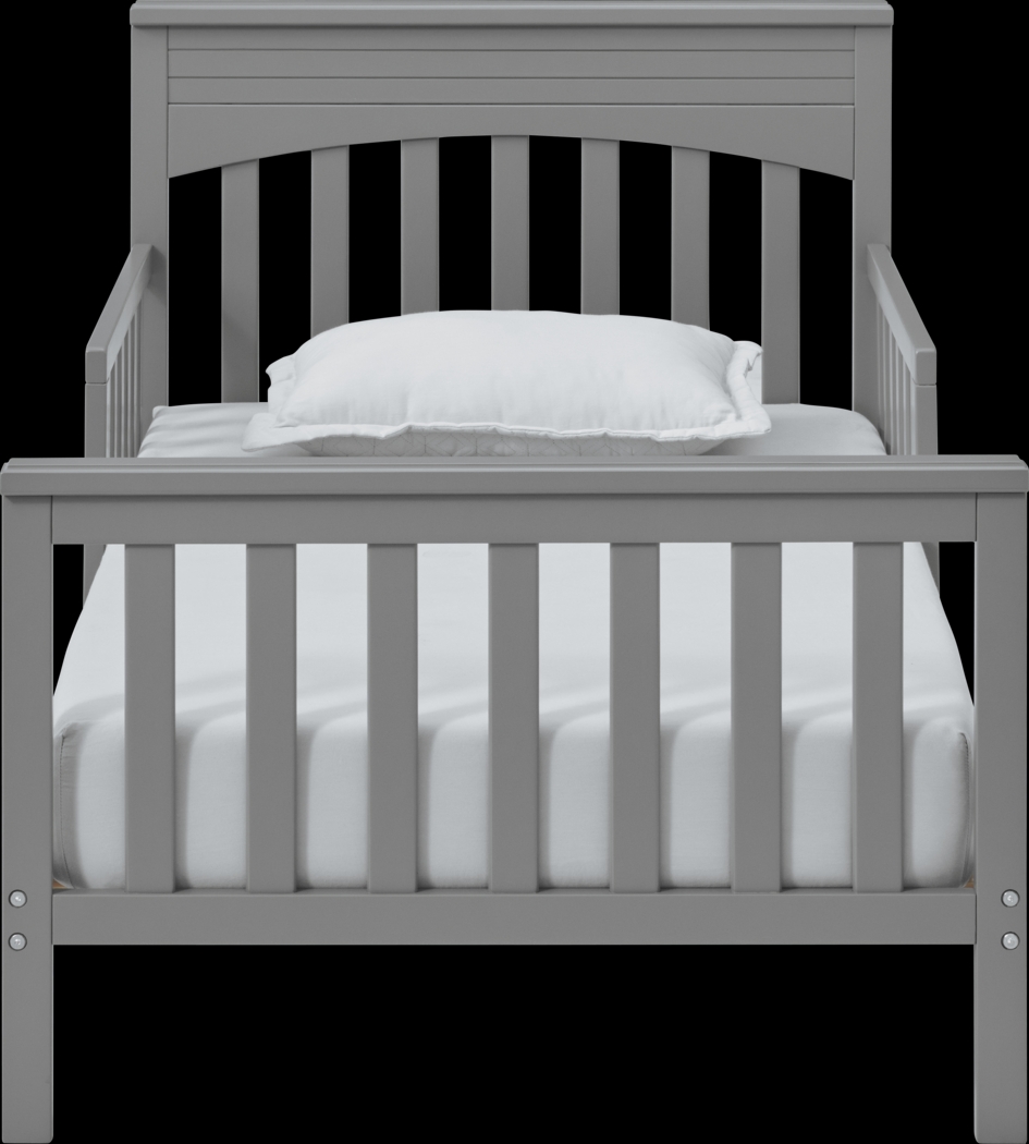 Kids Nourel Gray Toddler Bed - Thumbnail - Image 3