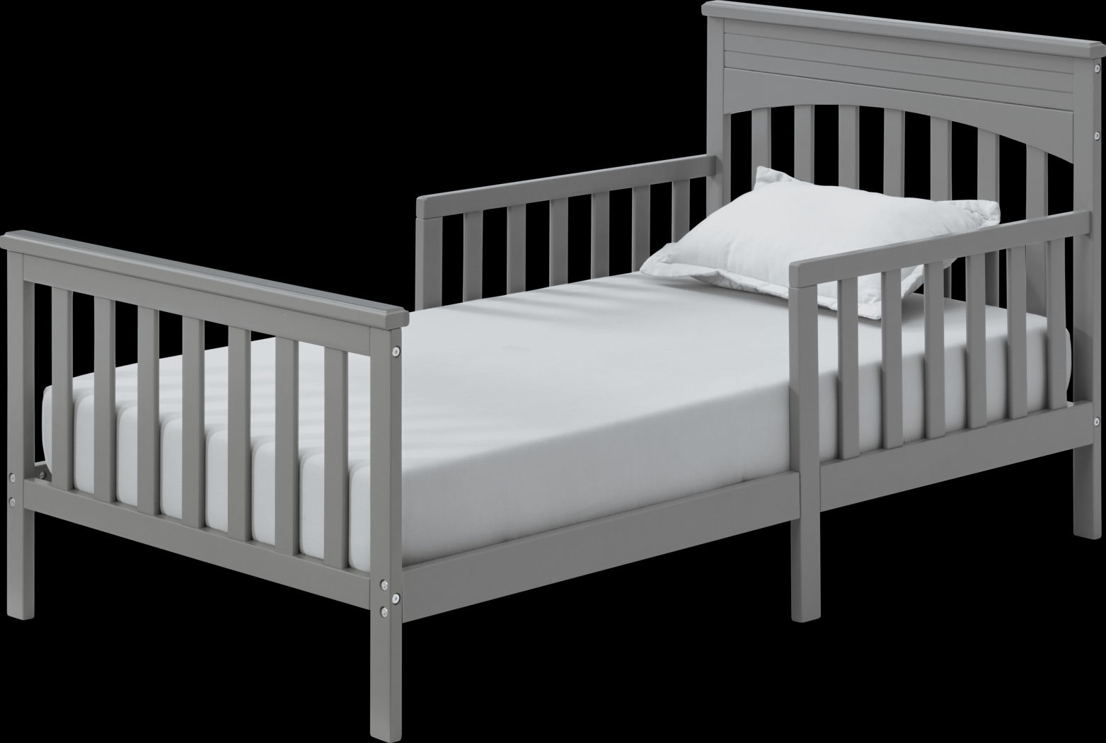 Kids Nourel Gray Toddler Bed - Thumbnail - Image 1