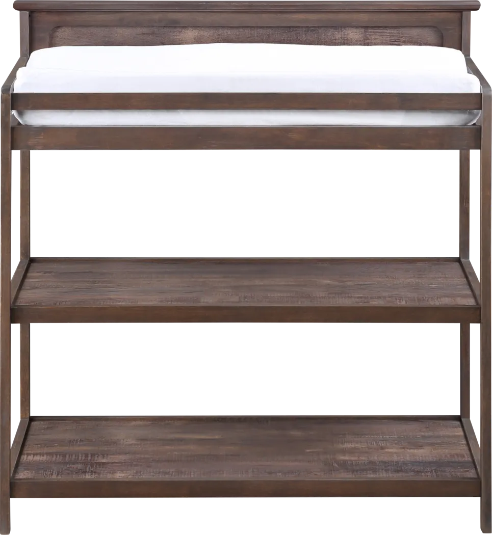 Kids Novira Dark Brown Changing Table - Thumbnail - Image 2