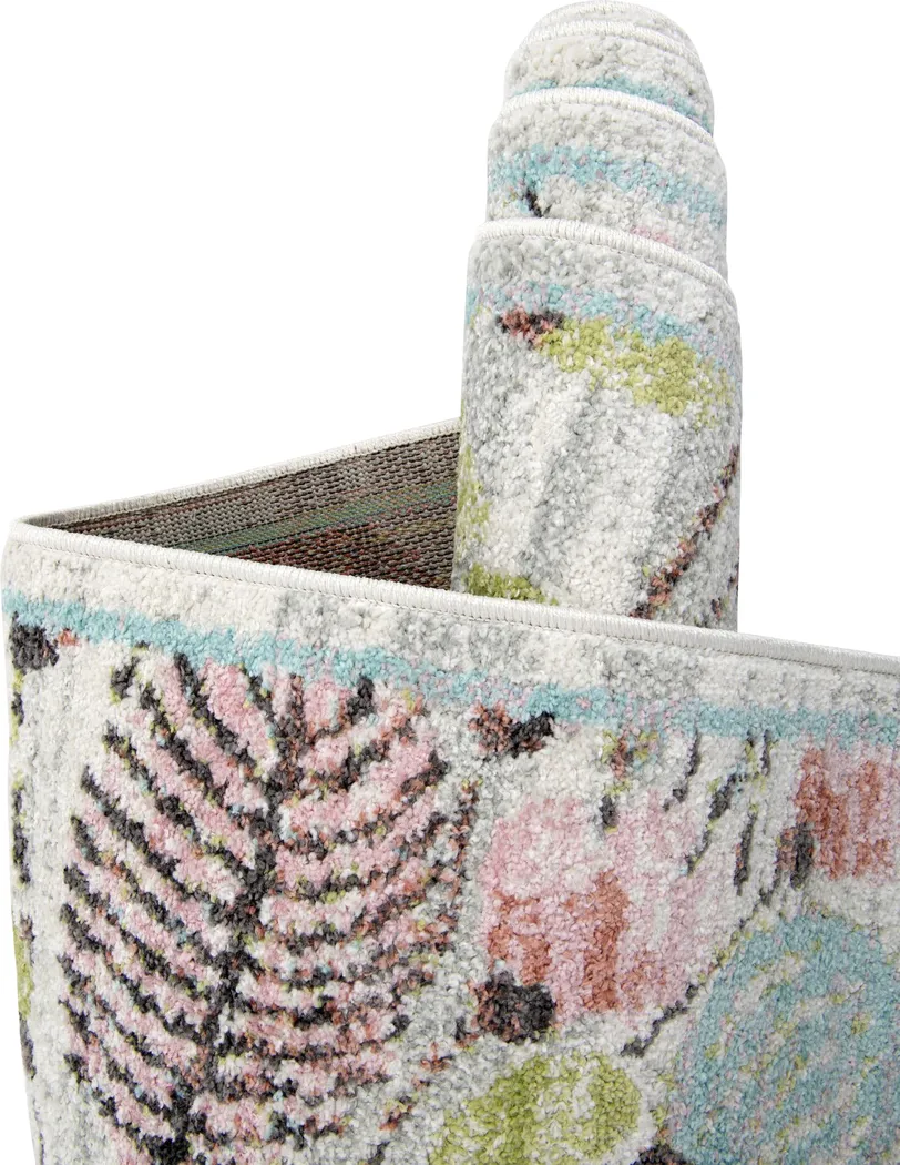 Kids Oakscape Multi 5'3 x 8' Rug - Thumbnail - Image 4