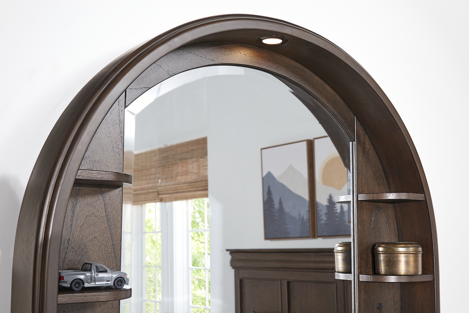 Kids Oberon Chocolate Twin Panel Bedroom - Thumbnail - Image 9