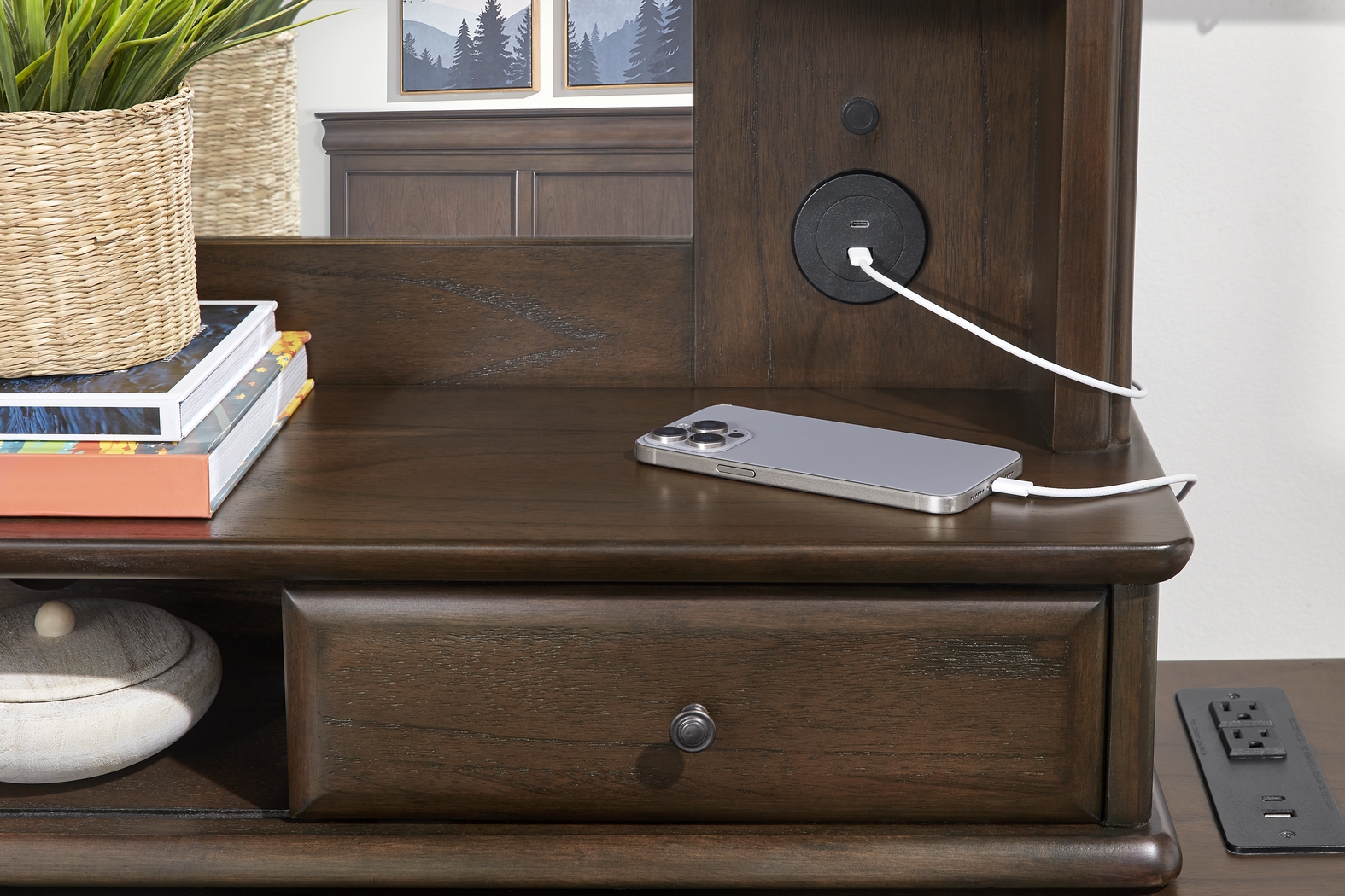 Kids Oberon Chocolate Twin Panel Bedroom - Thumbnail - Image 10