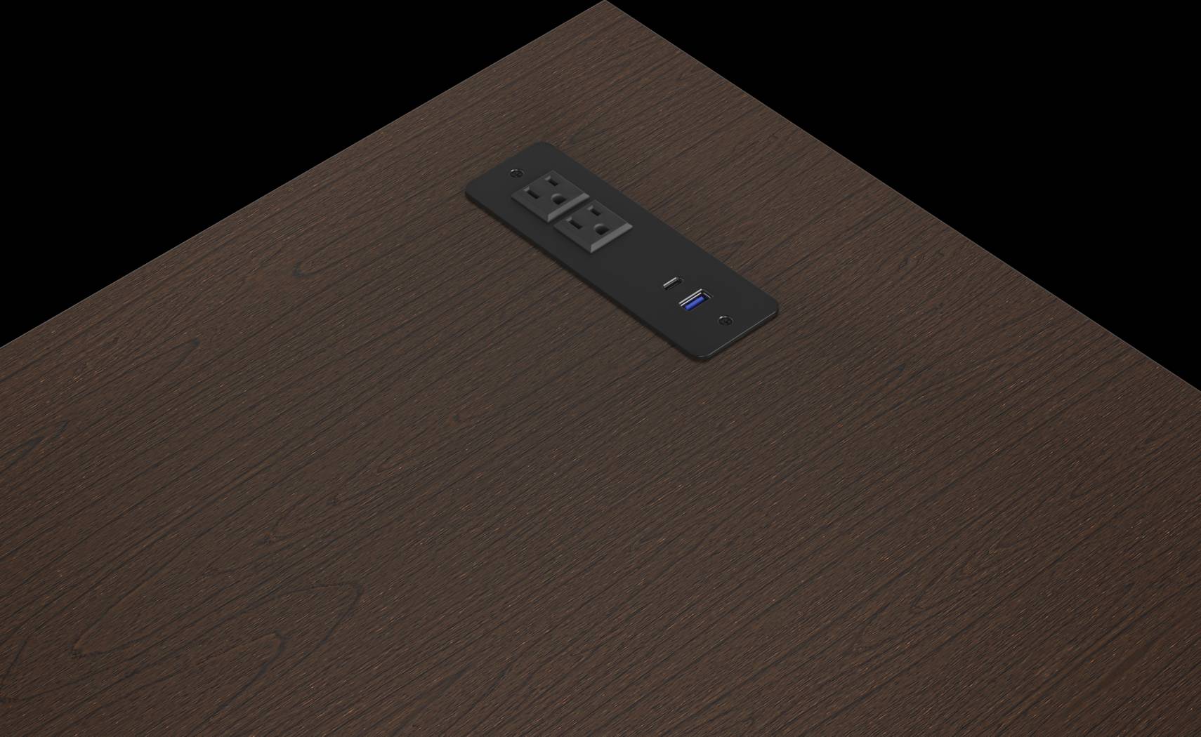 Kids Oberon Chocolate Full Panel Bedroom - Thumbnail - Image 6