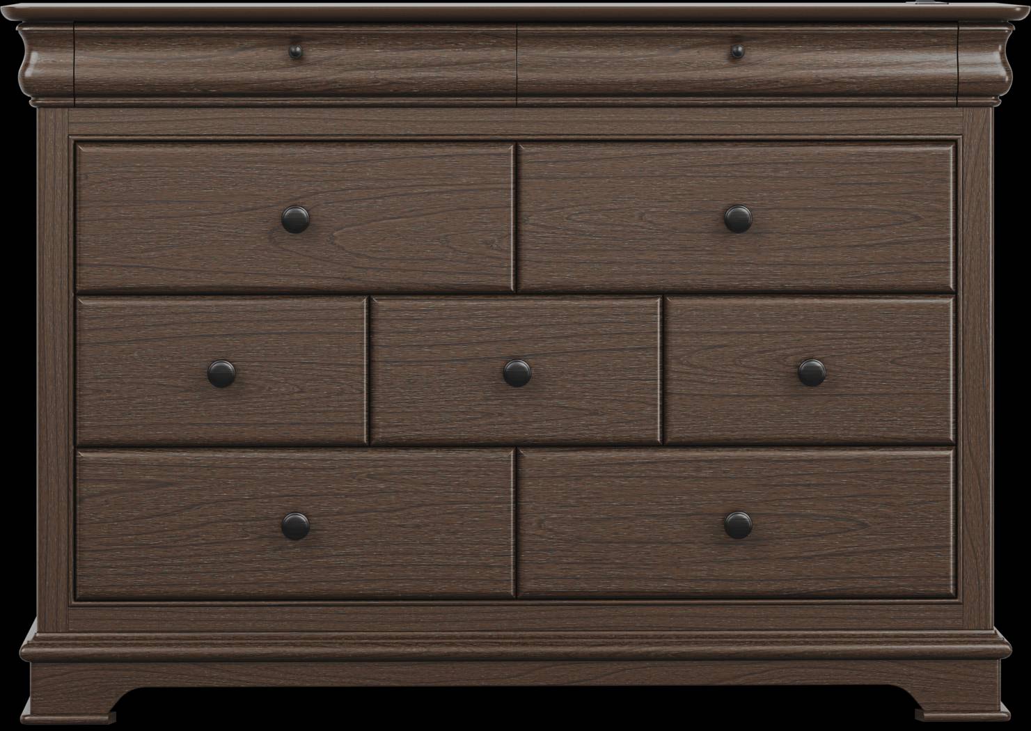 Kids Oberon Chocolate Full Panel Bedroom - Thumbnail - Image 4