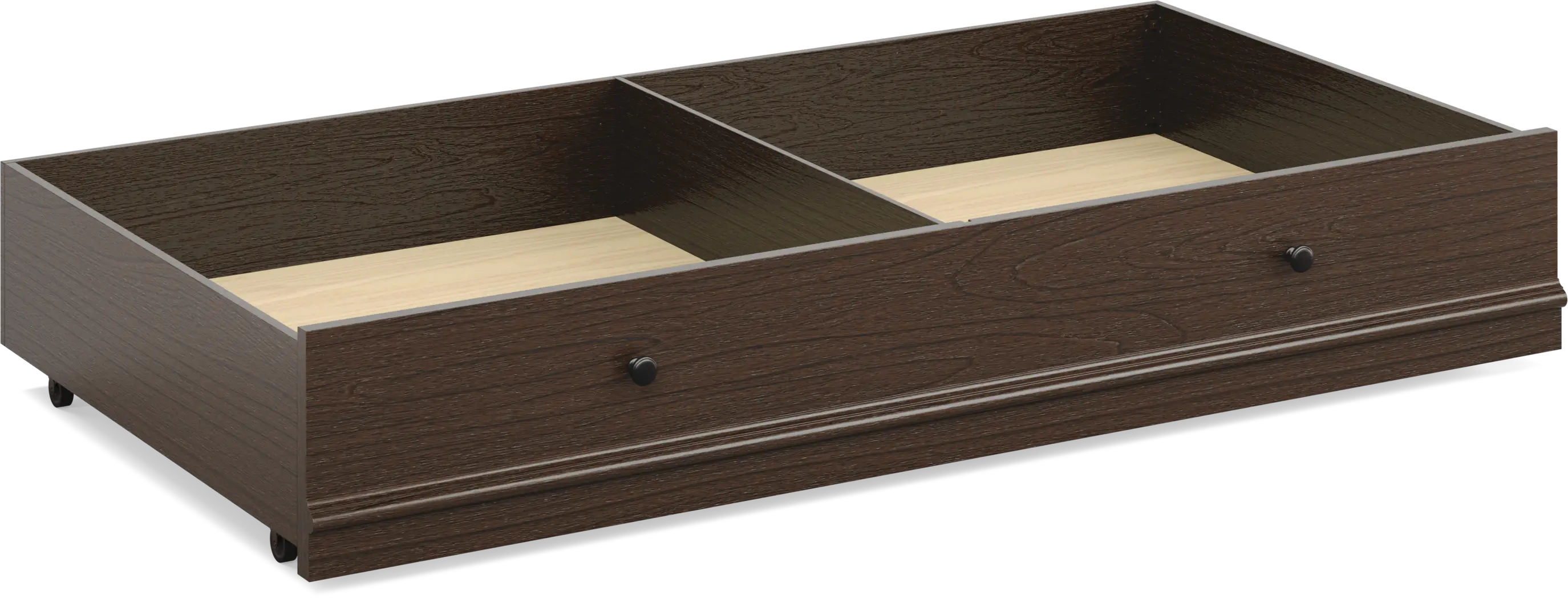 Kids Oberon Chocolate Twin Storage Trundle - Thumbnail - Image 1