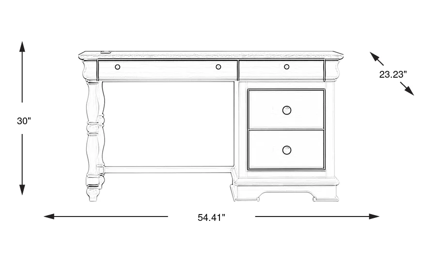 Dimension Image. Please refer to the Dimension Tab on this page for dimension details.