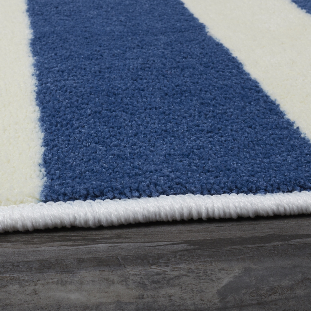 Kids Octopus Way Orange 5' x 8' Rug - Thumbnail - Image 3