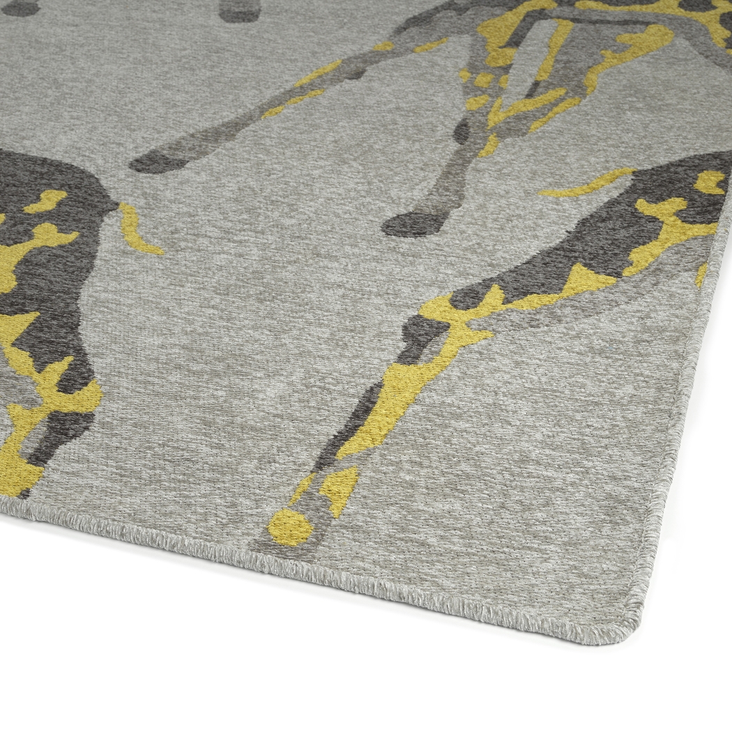 Kids Odilia Charcoal 3' x 5' Rug - Thumbnail - Image 2