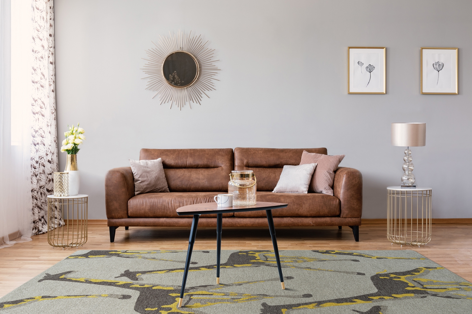 Kids Odilia Charcoal 3' x 5' Rug - Thumbnail - Image 5