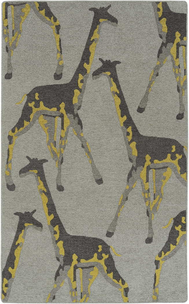 Kids Odilia Charcoal 3' x 5' Rug - Thumbnail - Image 1