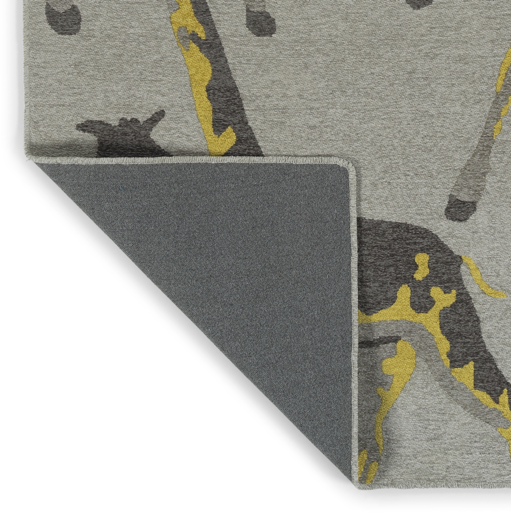 Kids Odilia Charcoal 5' x 8' Rug - Thumbnail - Image 4