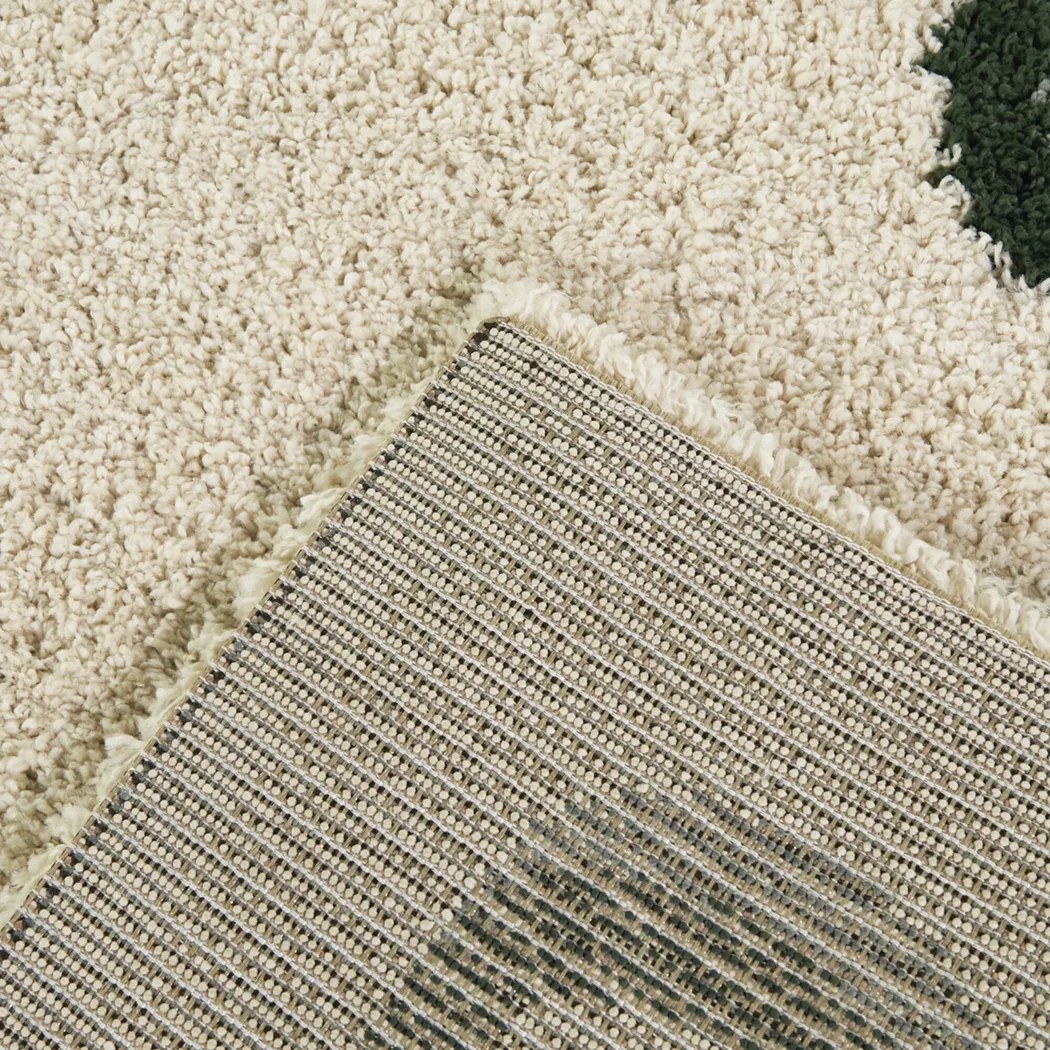 Kids Retro Groove Cream 7'10 x 10' Rug - Thumbnail - Image 4