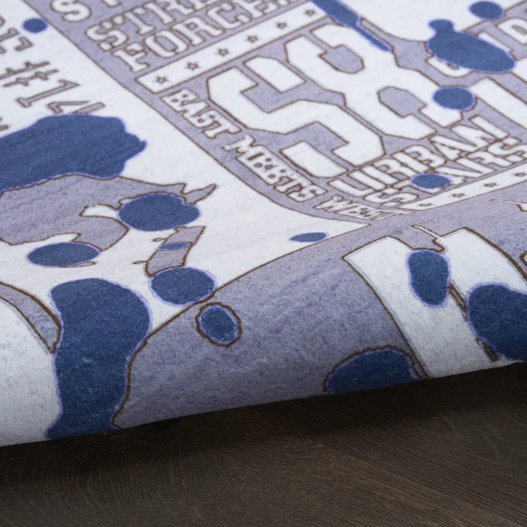 Kids Ollie Oasis Blue 5' x 7' Rug - Thumbnail - Image 6