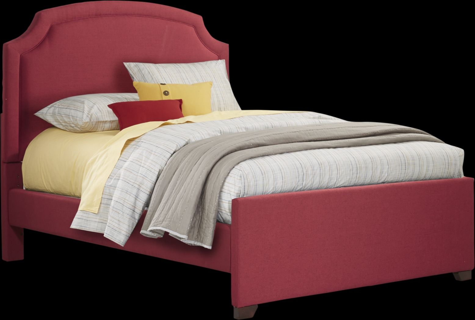 Kids Ophrie Red Full Bed - Thumbnail - Image 1