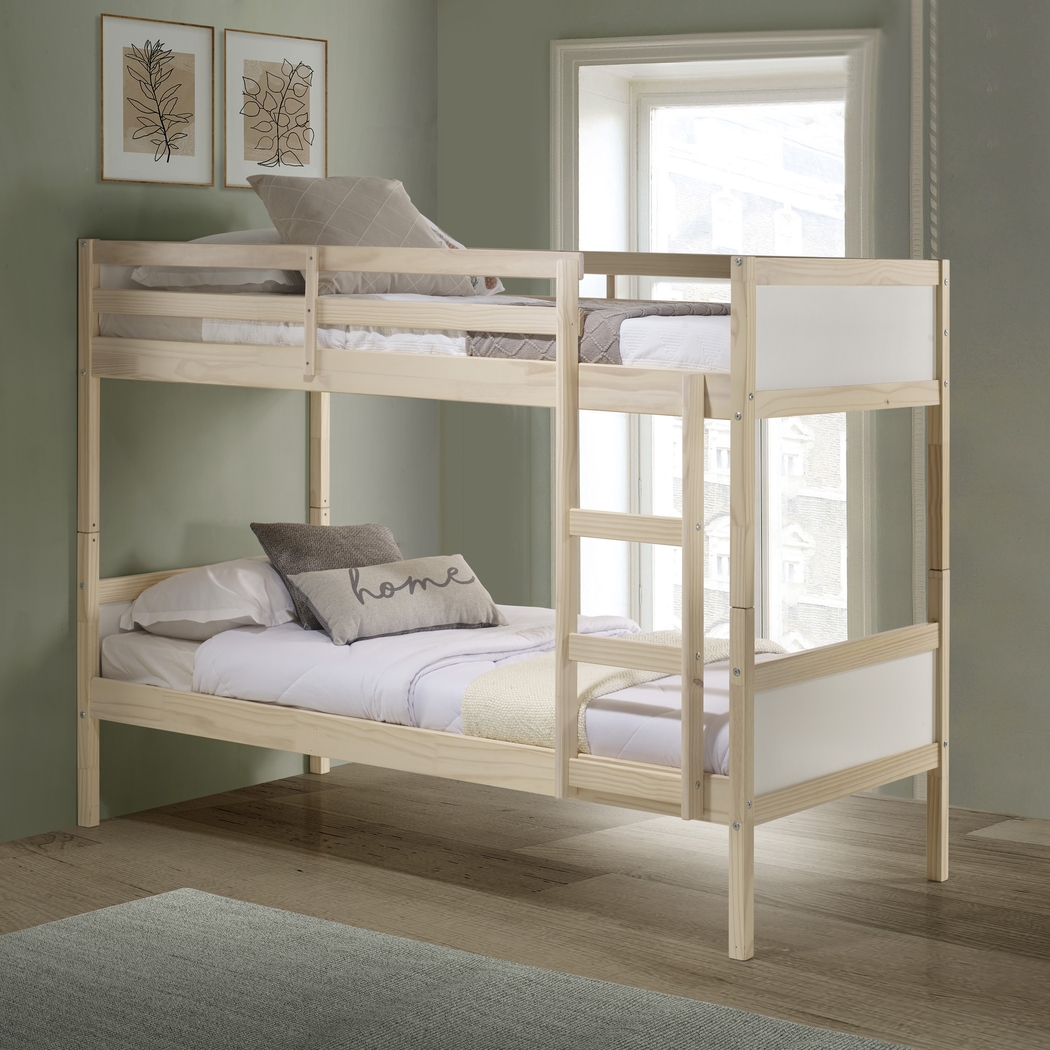 Kids Oroholm Natural Twin/Twin Bunk Bed - Thumbnail - Image 2