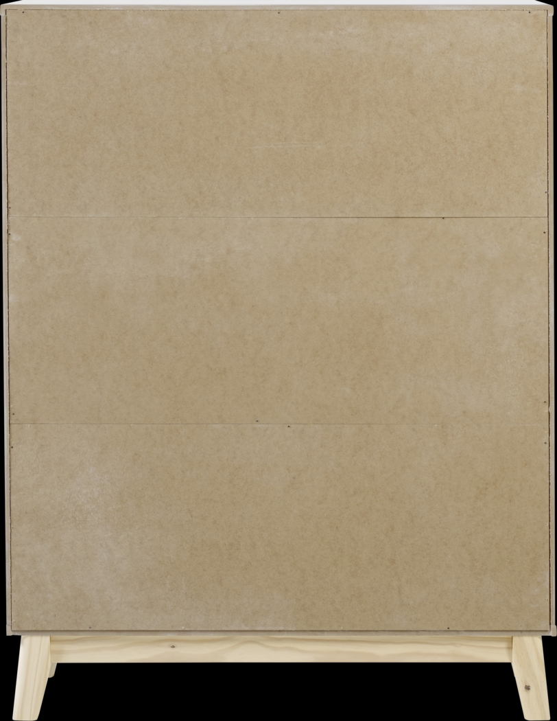 Kids Oroholm White Natural Bookcase - Thumbnail - Image 3