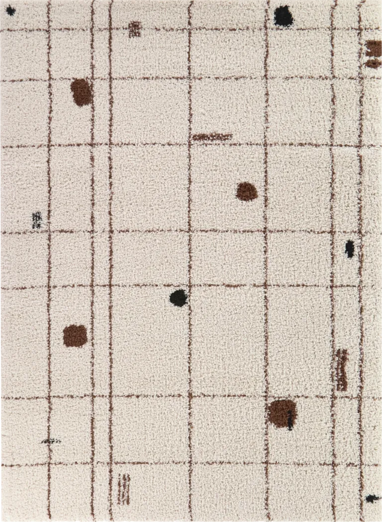 Kids Dexter Cream 5'3 x 7' Rug - Thumbnail - Image 1