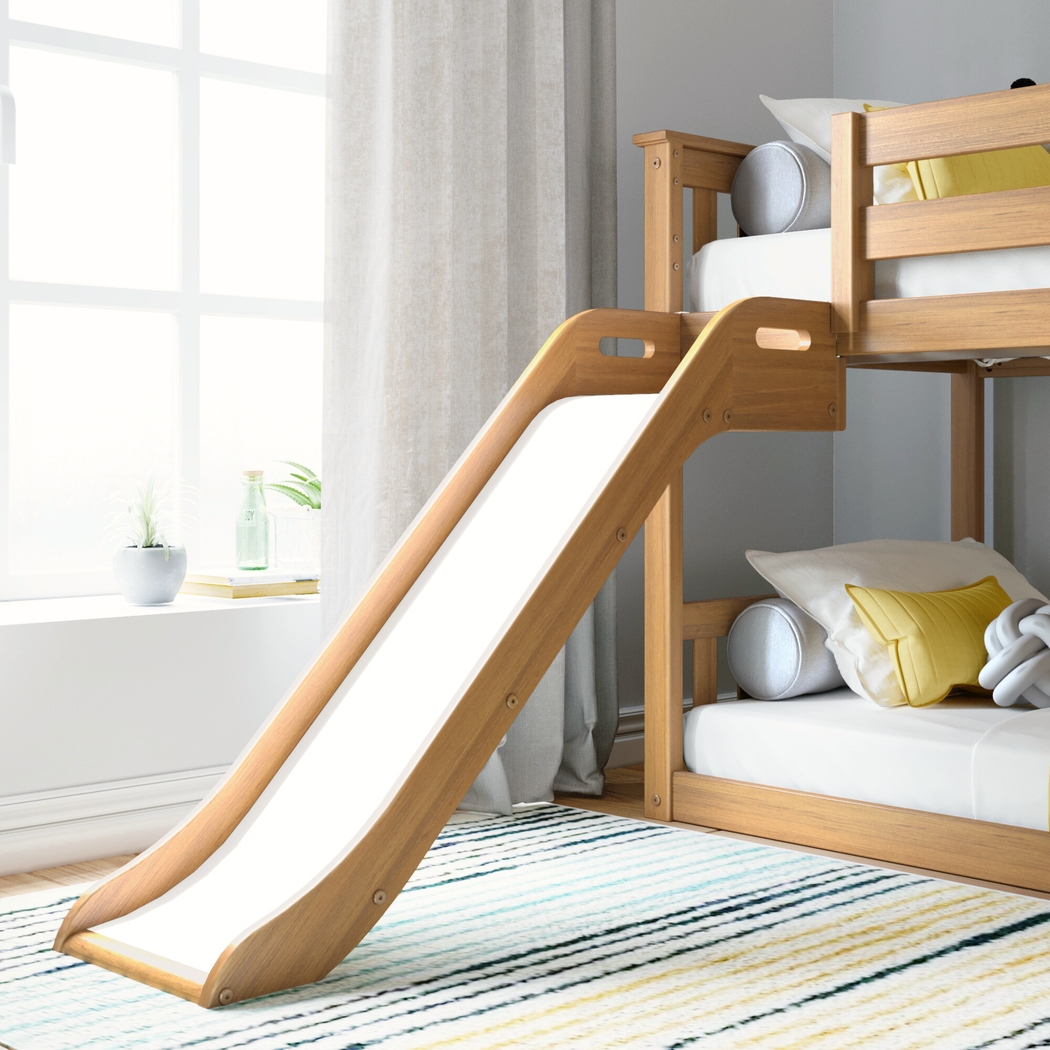 Kids Ozola Pecan Twin/Twin Bunk Bed - Thumbnail - Image 5
