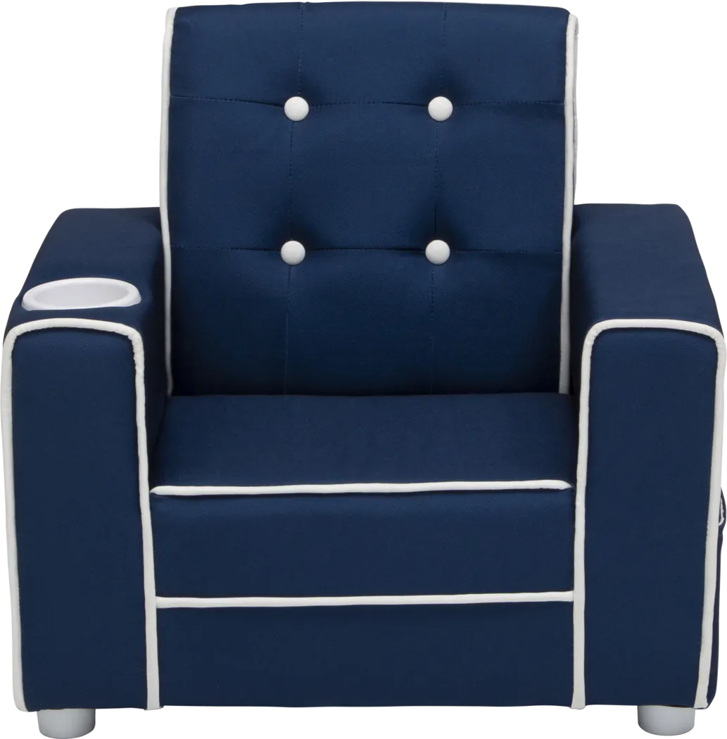 Kids Pabina Blue Chair - Thumbnail - Image 6