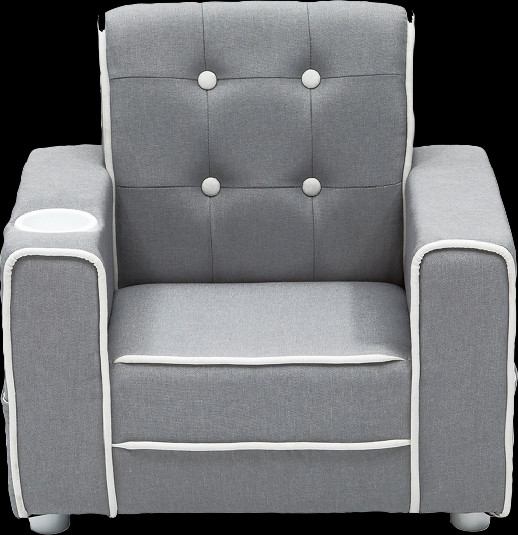 Kids Pabina Gray Chair - Thumbnail - Image 1