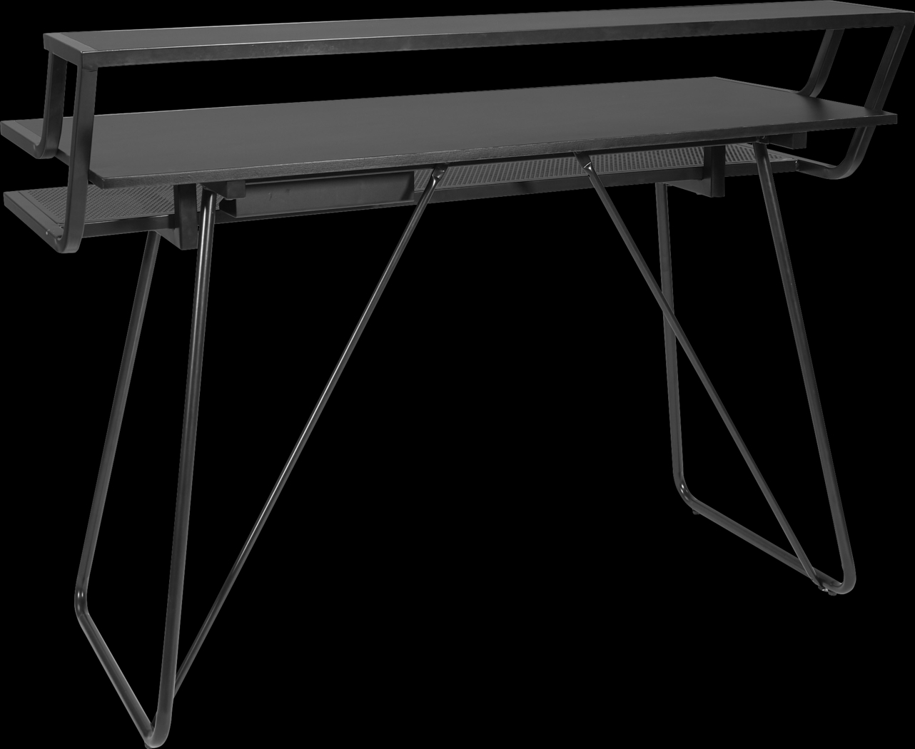 Kids Padme Black Gaming Desk - Thumbnail - Image 2