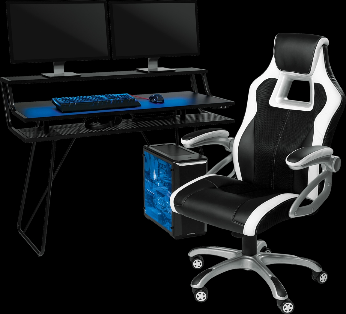 Kids Padme Black Gaming Desk - Thumbnail - Image 4