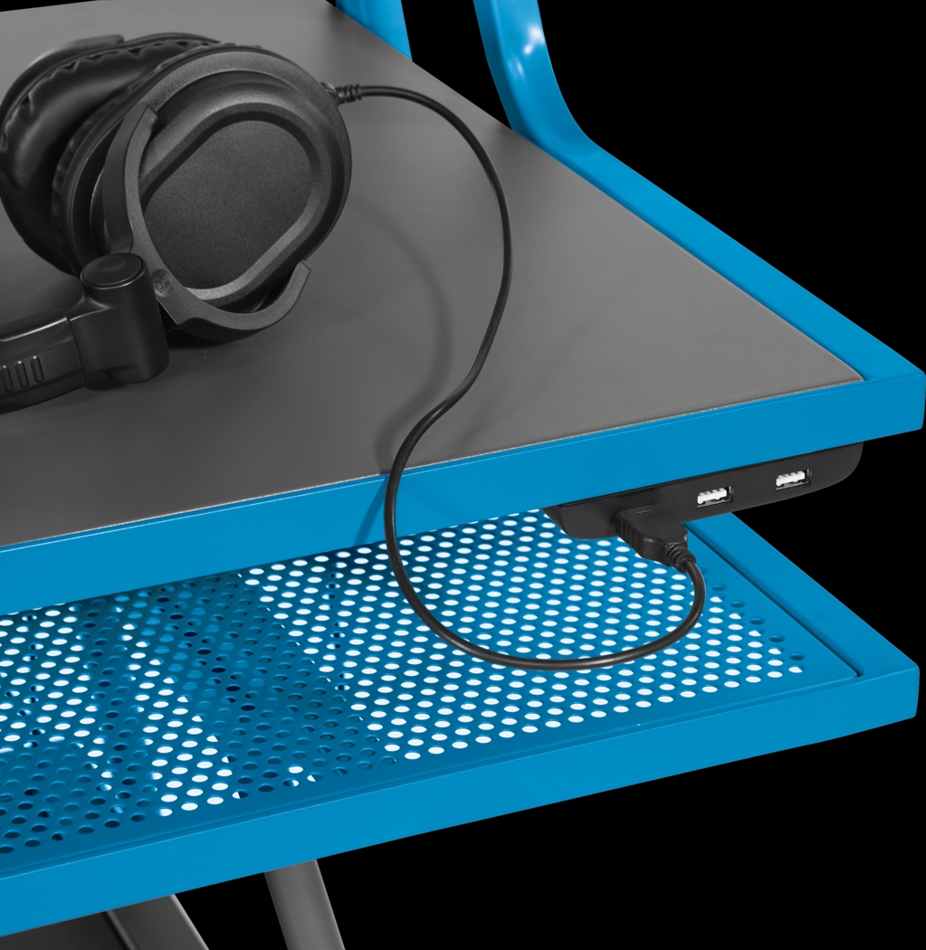 Kids Padme Blue Gaming Desk - Thumbnail - Image 3