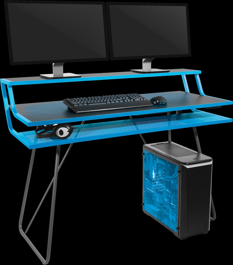 Kids Padme Blue Gaming Desk - Thumbnail - Image 6