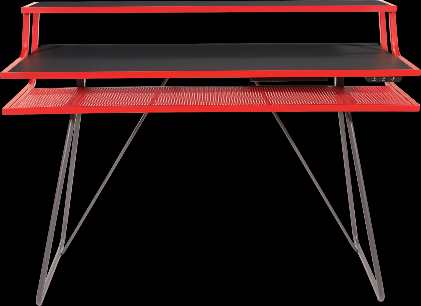 Kids Padme Red Gaming Desk - Thumbnail - Image 4