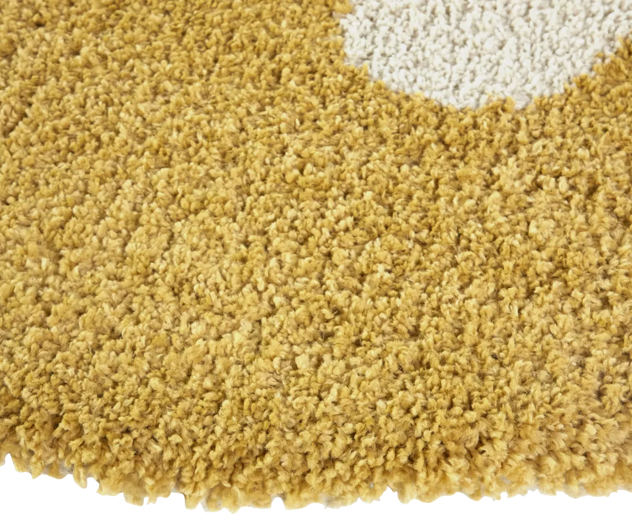 Kids Glee Pop Yellow 5'3 Round Rug - Thumbnail - Image 3