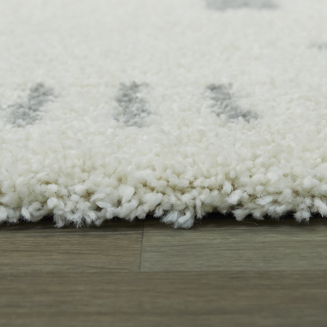 Kids Pailoap White/Gray 5'3 x 7' Rug - Thumbnail - Image 3