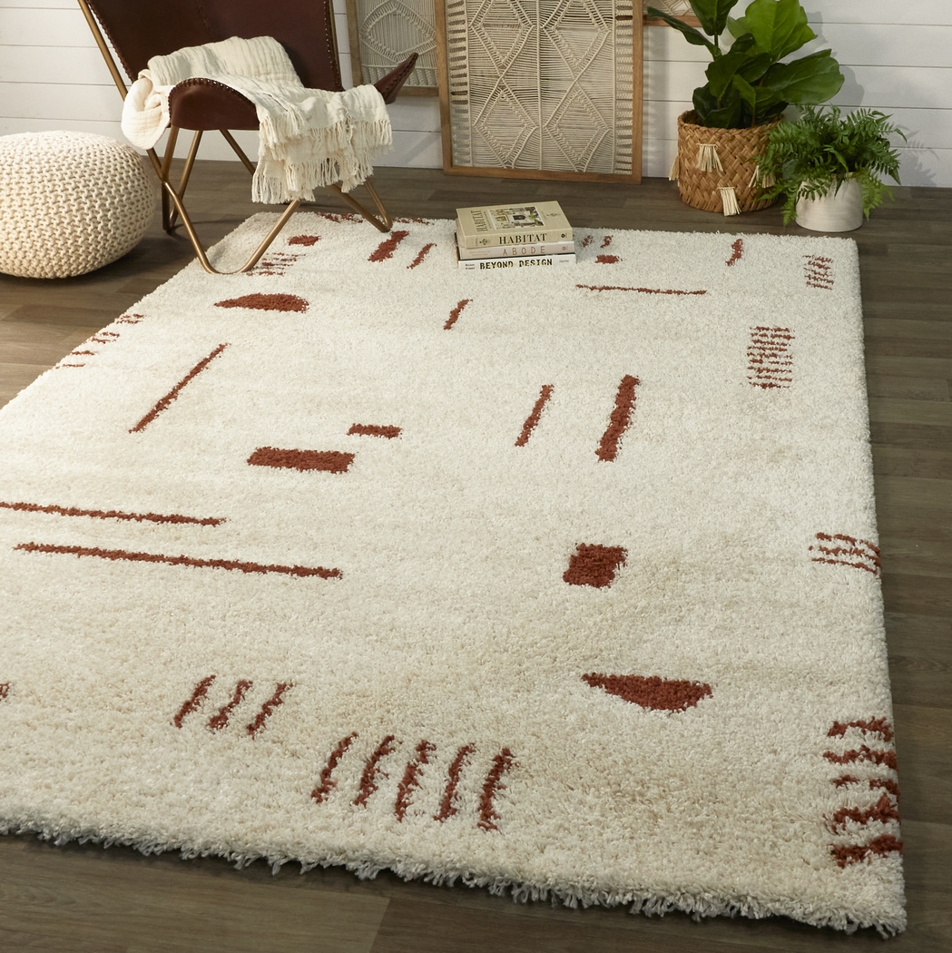 Kids Pailoap White/Multi 6'7 x 9' Rug - Thumbnail - Image 2