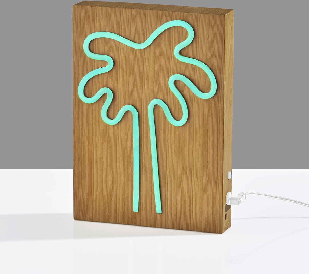 Kids Palm Tree Natural Table Lamp - Thumbnail - Image 3