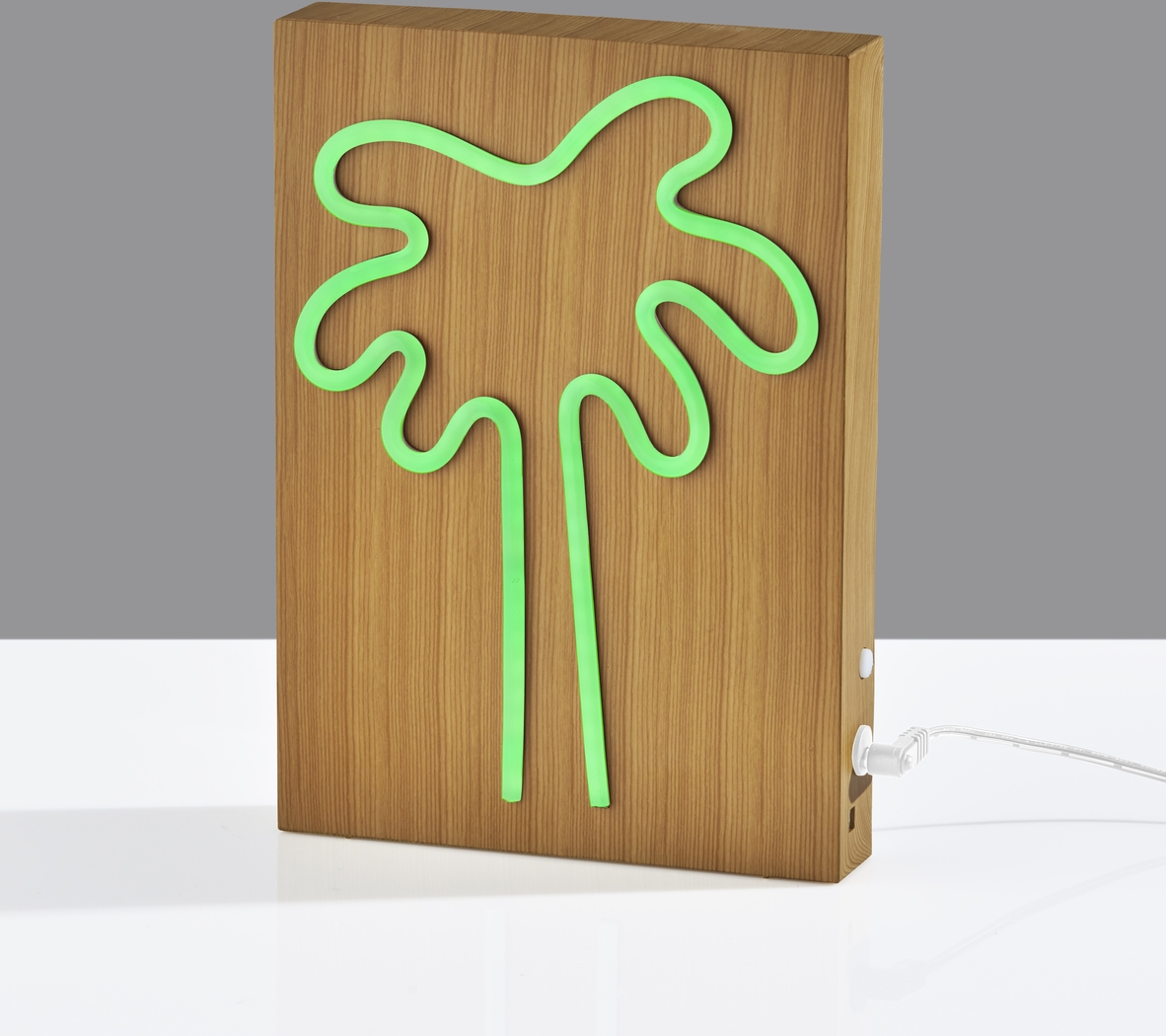 Kids Palm Tree Natural Table Lamp - Thumbnail - Image 4