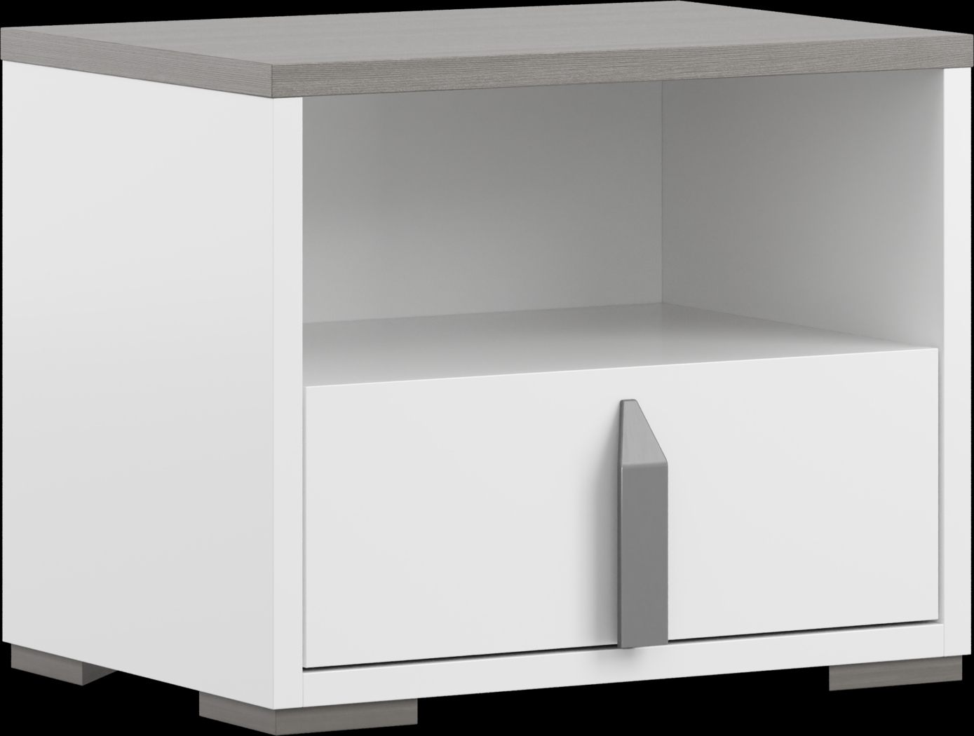 Kids Park Peak White Nightstand - Thumbnail - Image 2