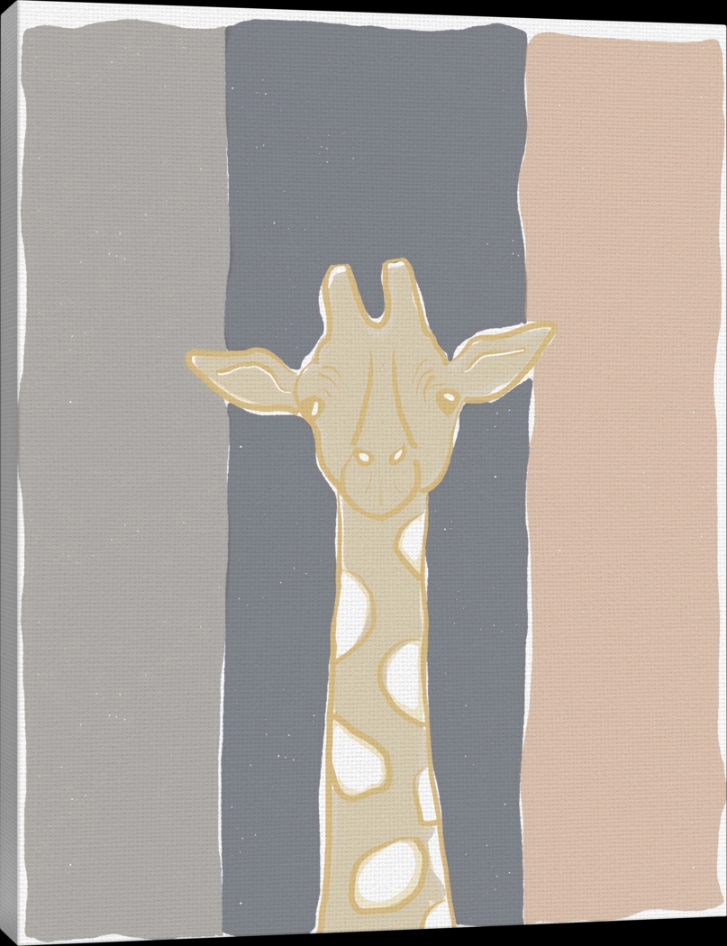 Kids Pastel Giraffe Beige Artwork - Thumbnail - Image 4
