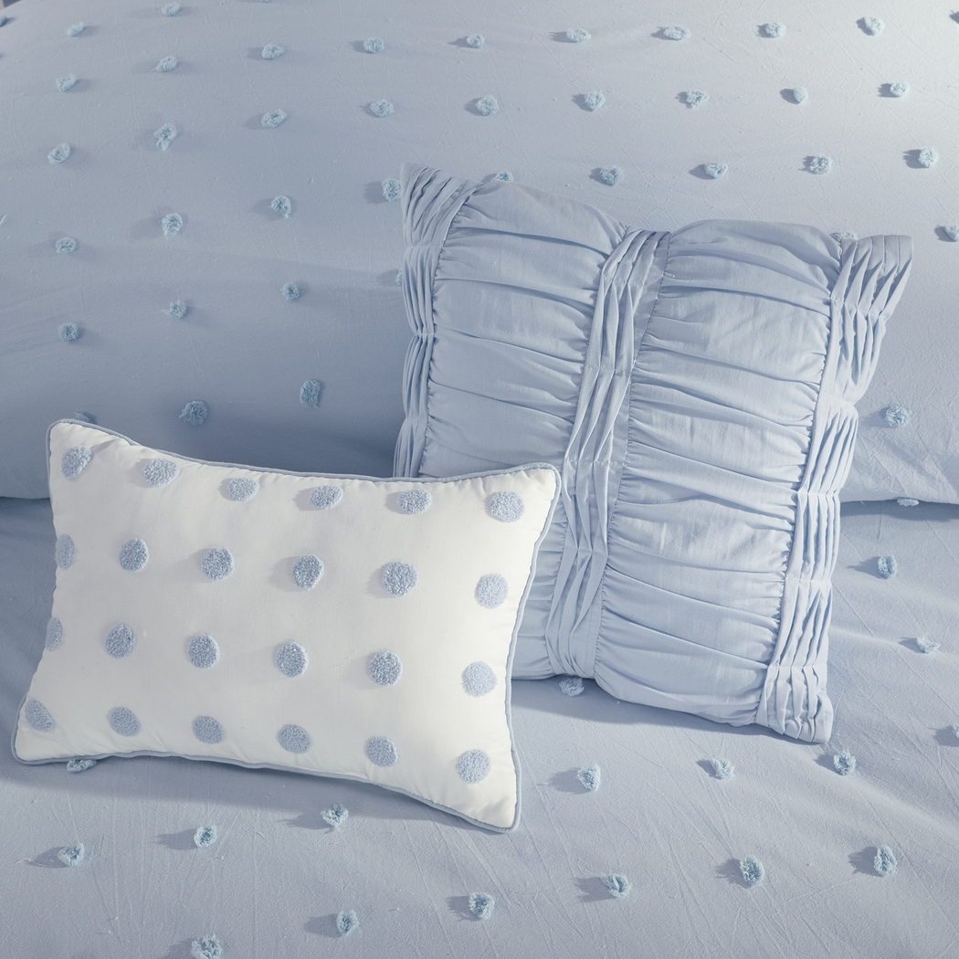Kids Pastelle Blue Twin Comforter Set - Thumbnail - Image 9