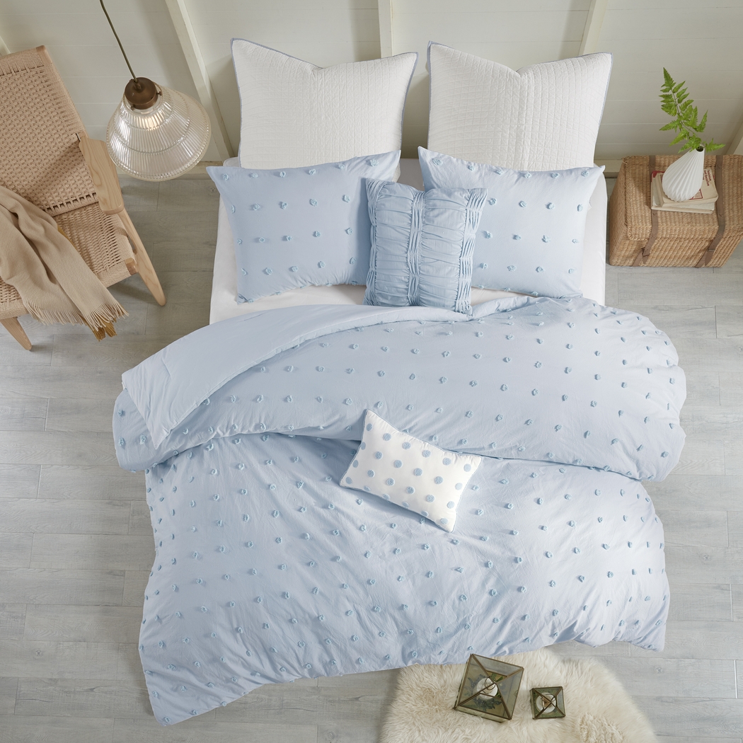 Kids Pastelle Blue Full/Queen Comforter Set - Thumbnail - Image 4