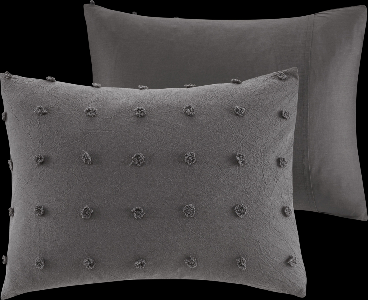 Kids Pastelle Charcoal Twin Comforter Set - Thumbnail - Image 8