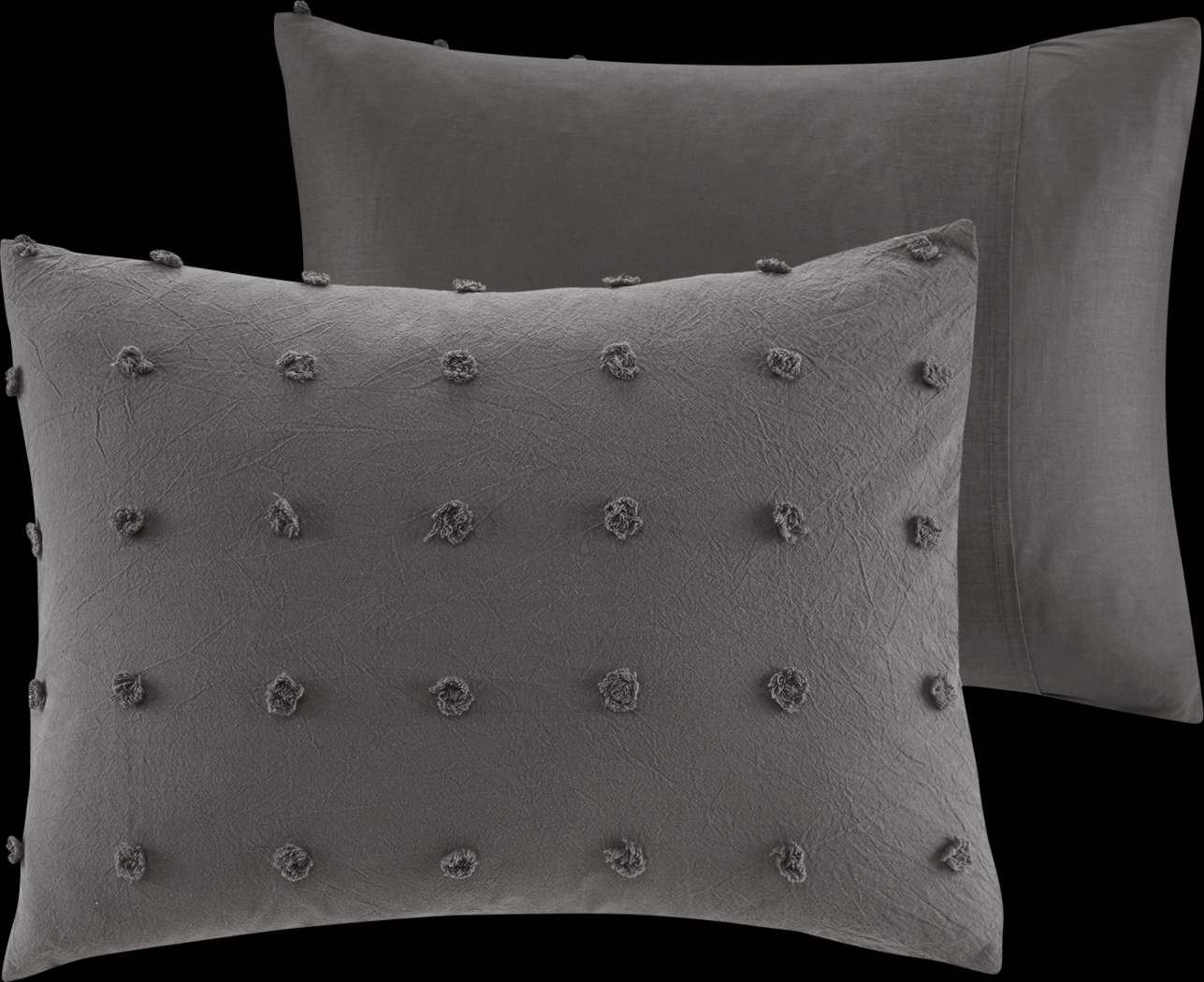 Kids Pastelle Charcoal Full/Queen Comforter Set - Thumbnail - Image 8