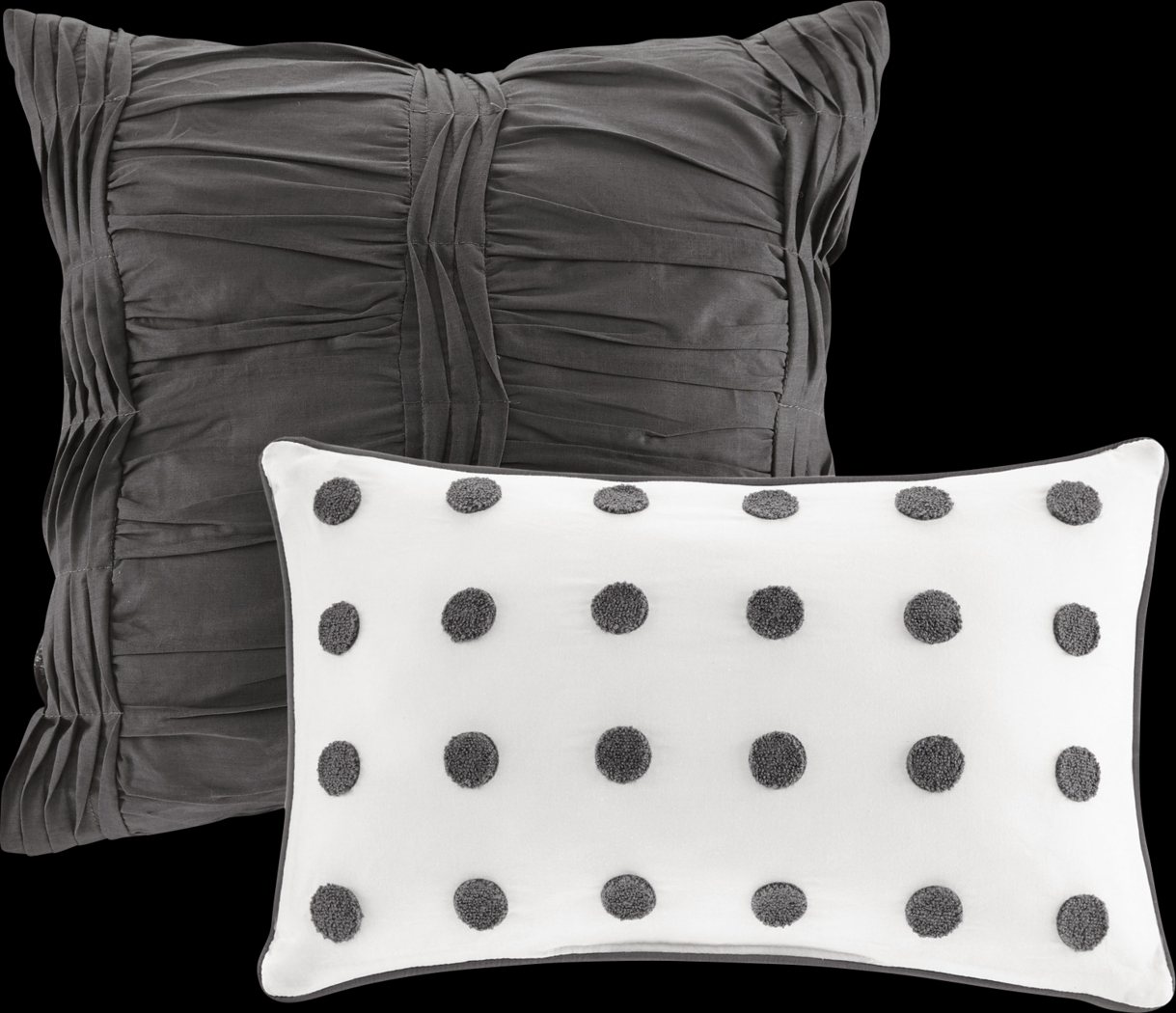 Kids Pastelle Charcoal Full/Queen Comforter Set - Thumbnail - Image 10