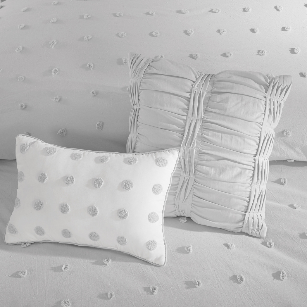 Kids Pastelle Gray Full/Queen Comforter Set - Thumbnail - Image 9